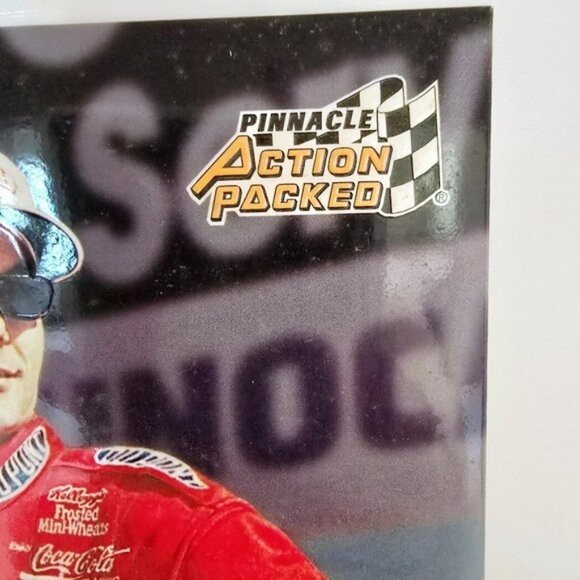 Vintage 1996 Oversized Jumbo 5"X7" Nascar Trading Card Jeff Gordon Pinnacle - Picture 7 of 11